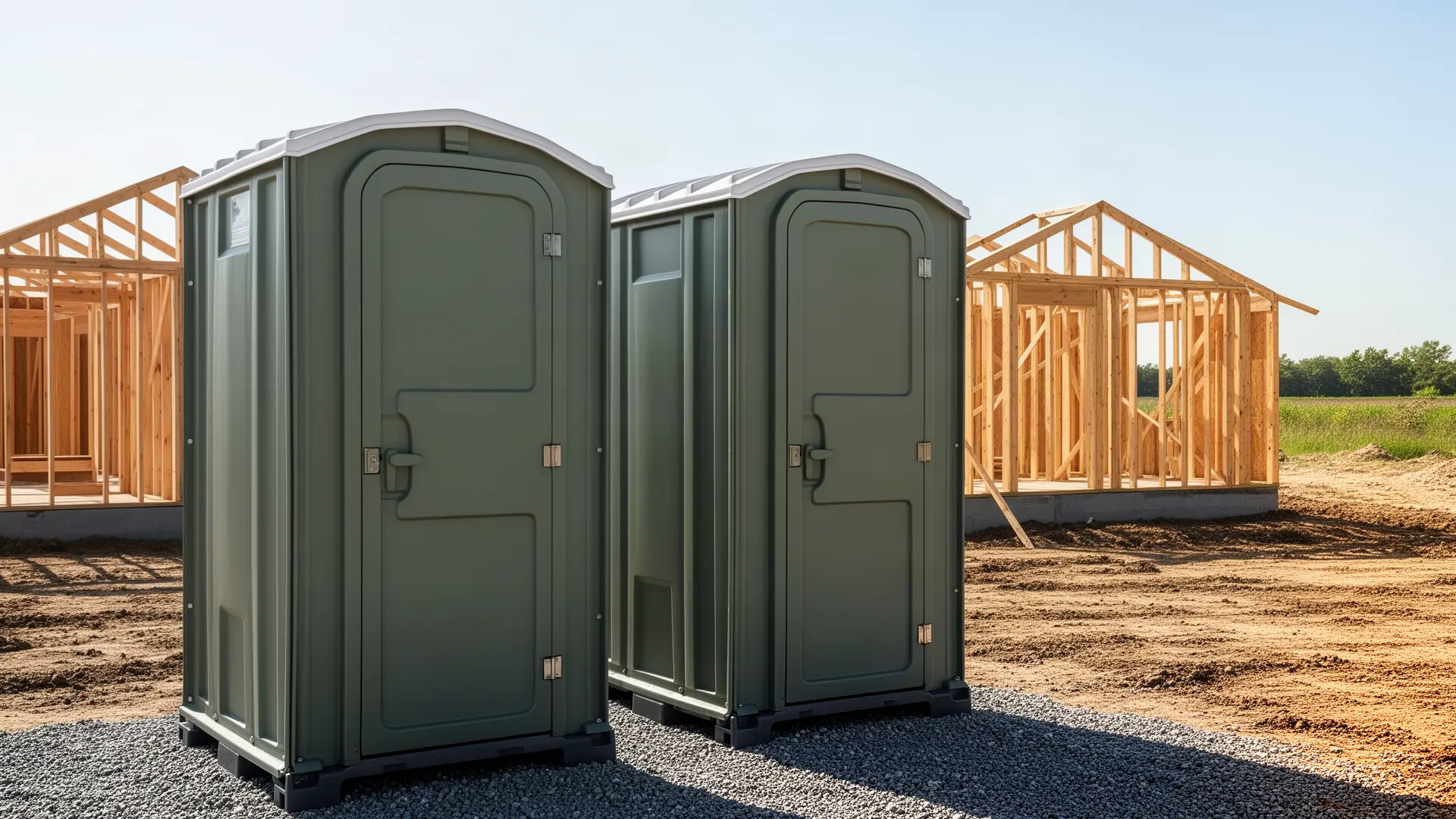 Clean porta potty unit from Cedar Spring Porta Potty Rental in Washington, DC